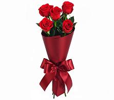Букет 5 Красных роз Эдлесс Лав в Сосновке