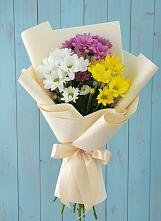 Букет цветов из:  Хризантемы #REPLACE_PRED# Сосновке