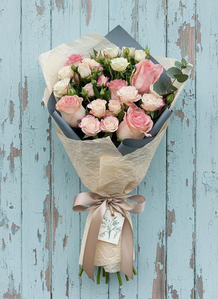 Букет цветов из: Розы в Сосновке