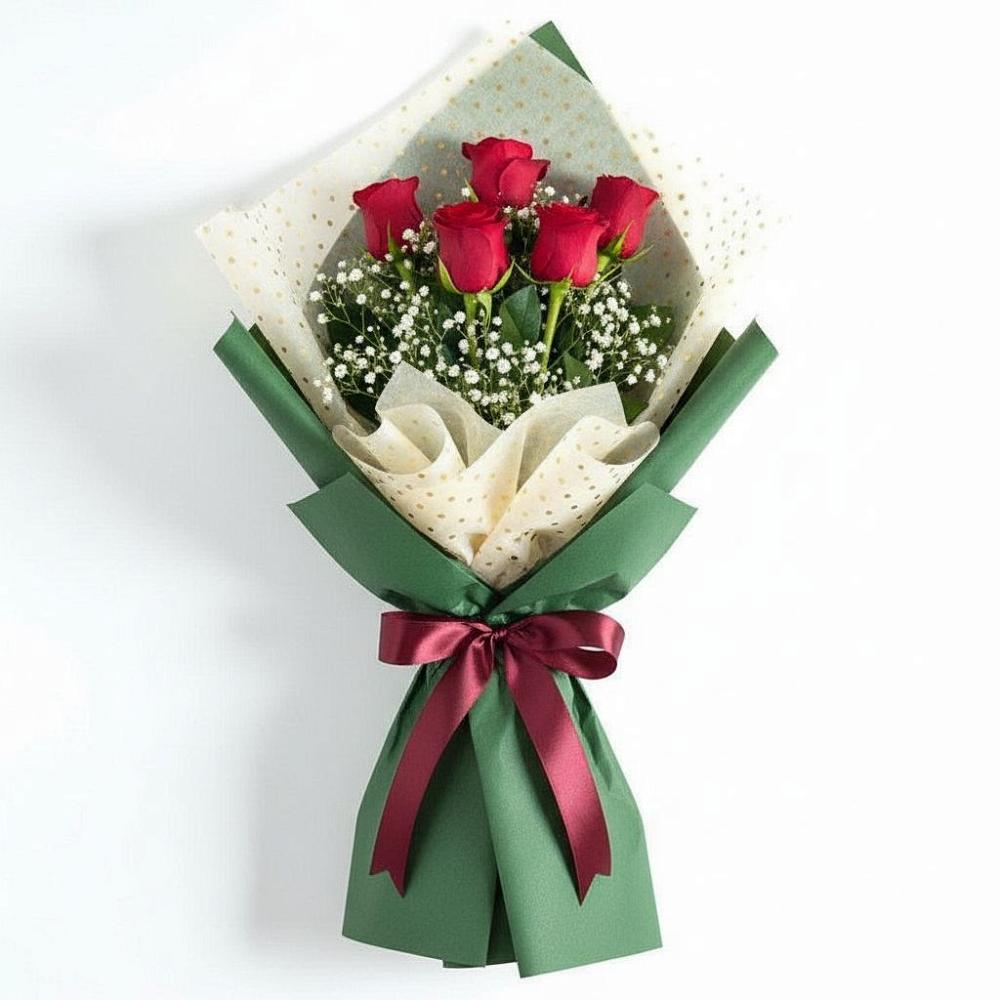 Букет цветов из: Розы в Сосновке