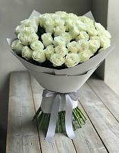 Букет 35 Белых роз в Сосновке