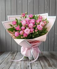 Букет Розовый кустик #REPLACE_PRED# Сосновке
