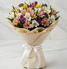 Букет цветов из:  Альстромерии в Сосновке
