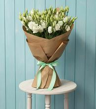 Букет цветов из:  Лизиантусы #REPLACE_PRED# Сосновке