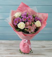 Букет цветов из:  Герберы #REPLACE_PRED# Сосновке