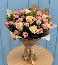 Букет цветов из:  Розы в Сосновке