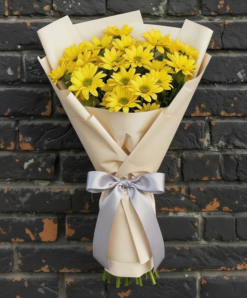 Букет цветов из: Хризантемы в Сосновке