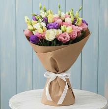 Букет цветов из:  Лизиантусы в Сосновке